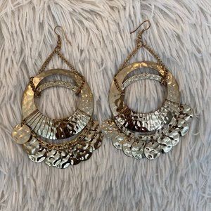Gold Hoop Earrings